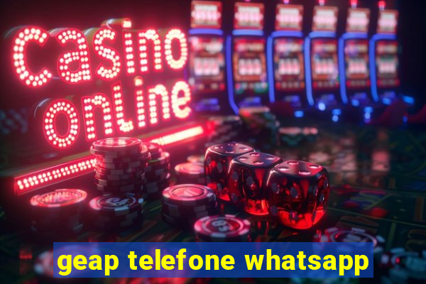 geap telefone whatsapp