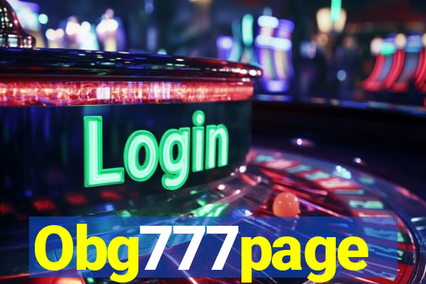 Obg777page