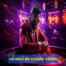 cartoes de credito valido