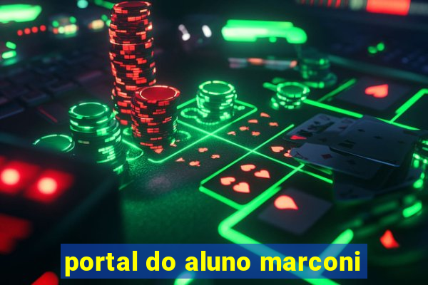 portal do aluno marconi