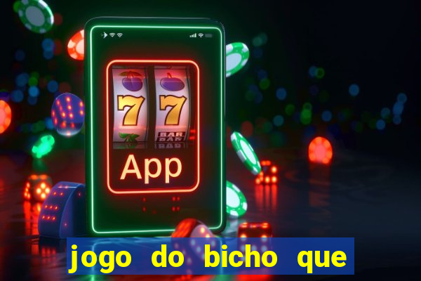 jogo do bicho que paga no pix