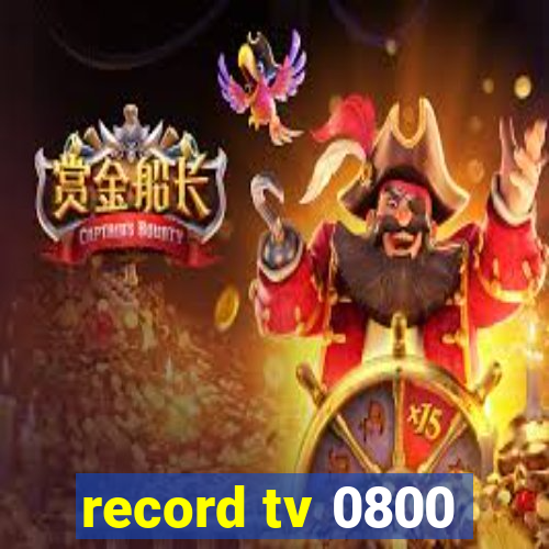 record tv 0800