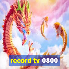 record tv 0800