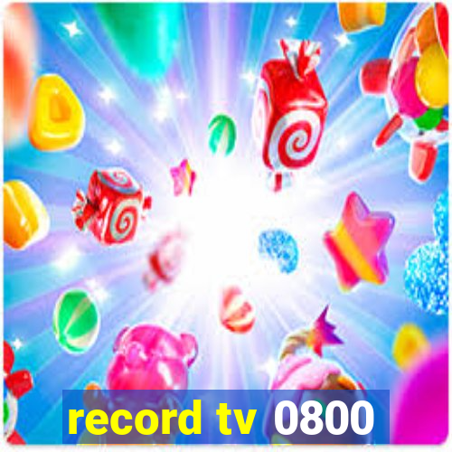 record tv 0800