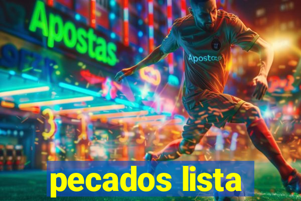 pecados lista