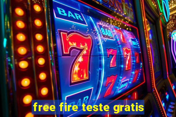 free fire teste gratis