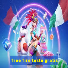 free fire teste gratis