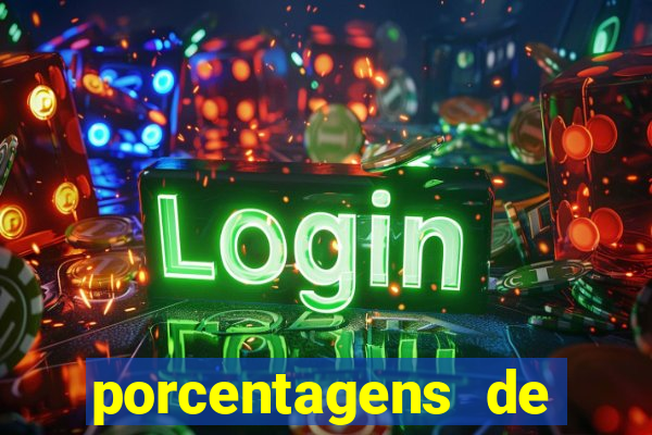 porcentagens de jogos pagantes