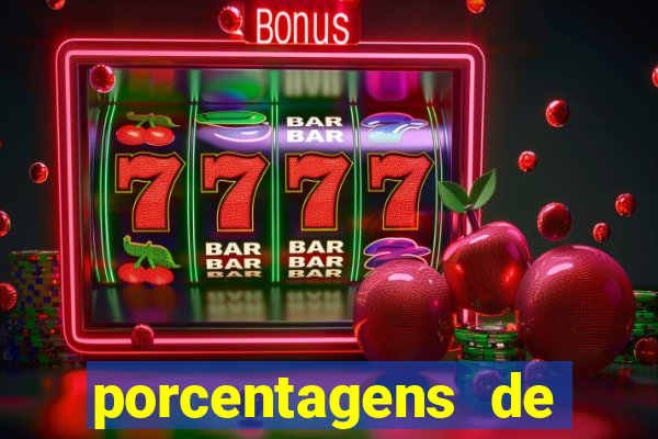 porcentagens de jogos pagantes