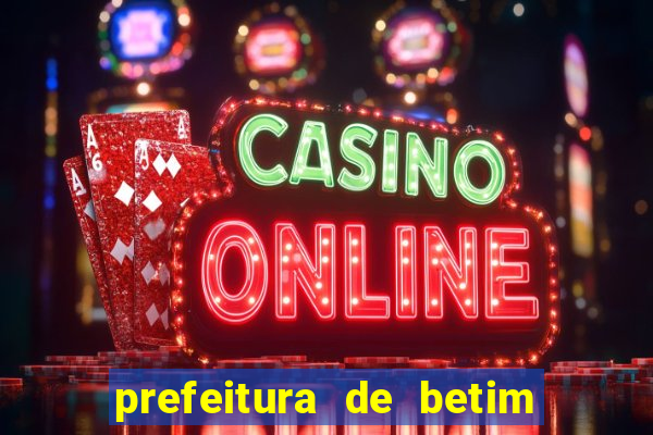 prefeitura de betim contracheque online