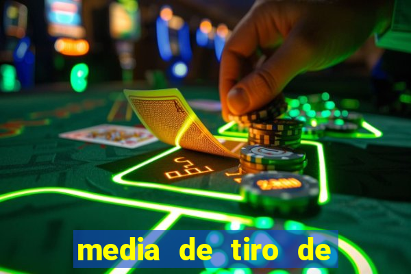 media de tiro de meta por jogo