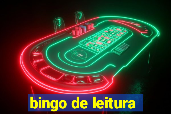 bingo de leitura