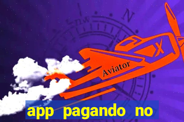 app pagando no cadastro via pix