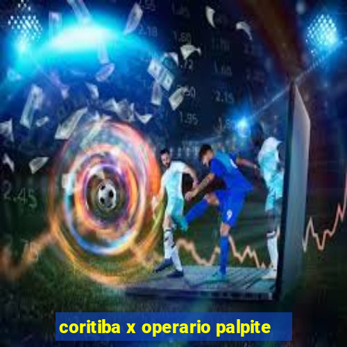 coritiba x operario palpite