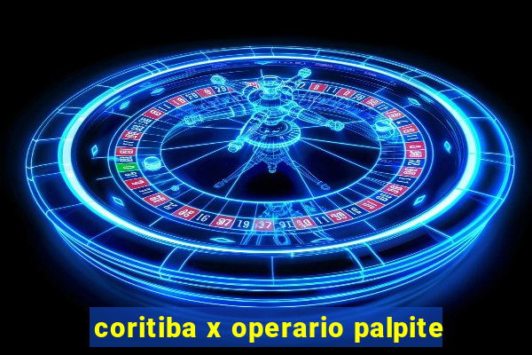 coritiba x operario palpite