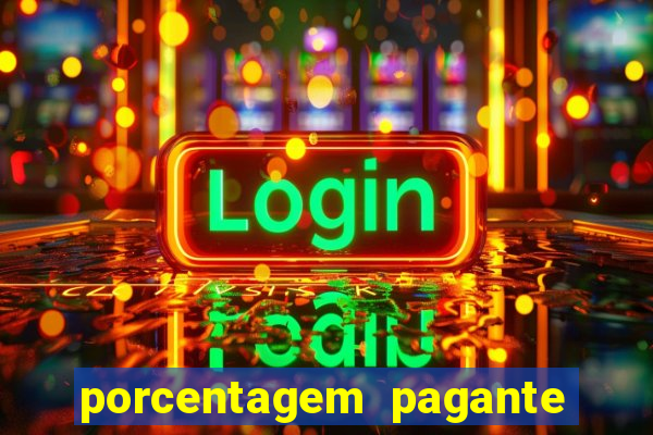 porcentagem pagante slots pg