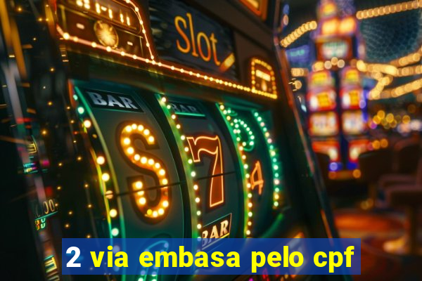 2 via embasa pelo cpf