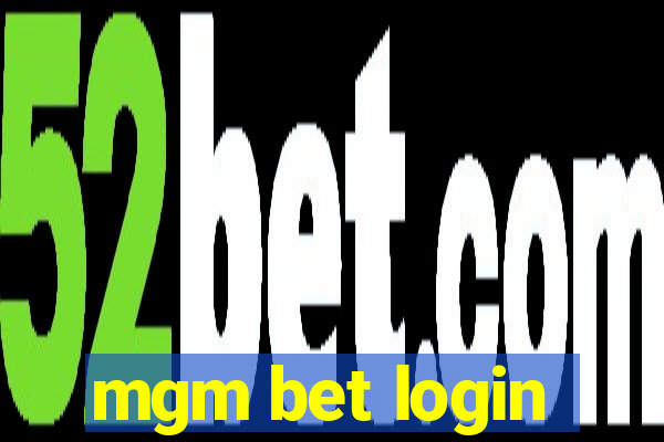 mgm bet login