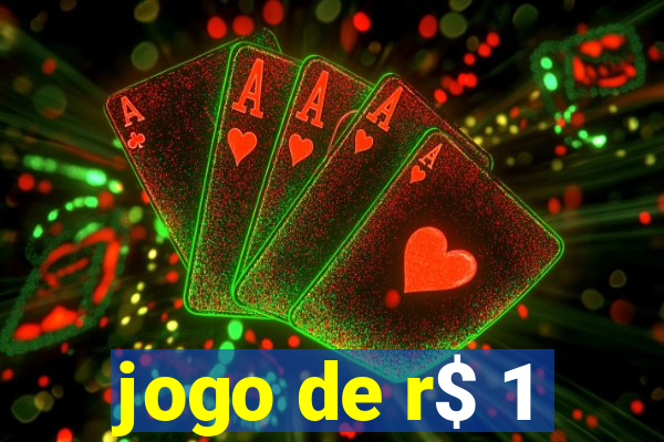 jogo de r$ 1