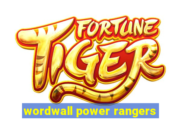 wordwall power rangers