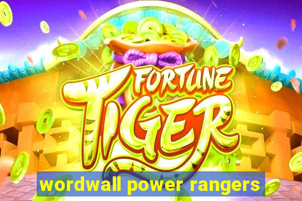 wordwall power rangers