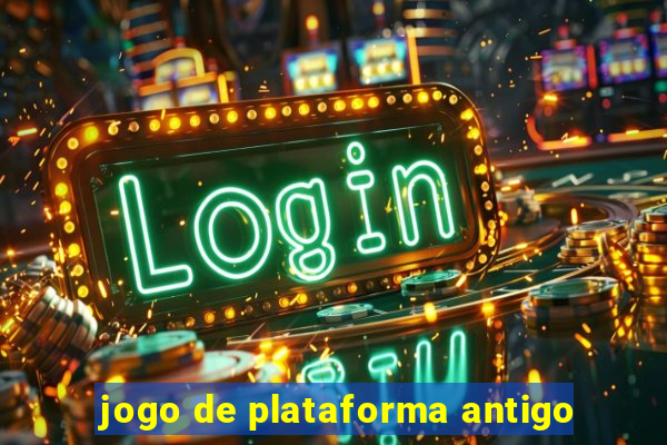 jogo de plataforma antigo