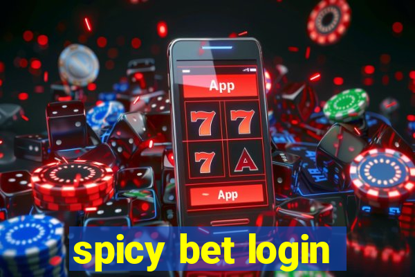 spicy bet login