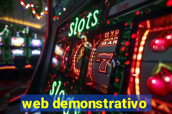 web demonstrativo