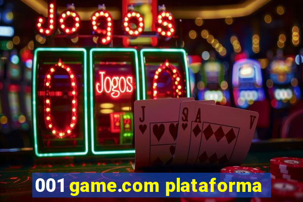 001 game.com plataforma