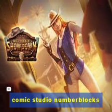 comic studio numberblocks