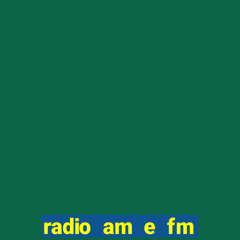 radio am e fm casas bahia