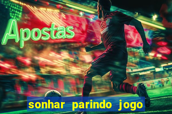 sonhar parindo jogo do bicho