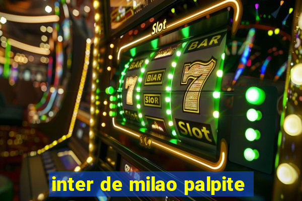 inter de milao palpite