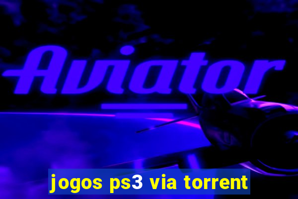 jogos ps3 via torrent