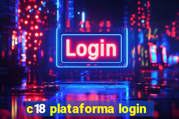 c18 plataforma login