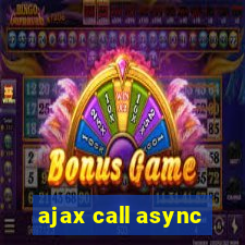 ajax call async