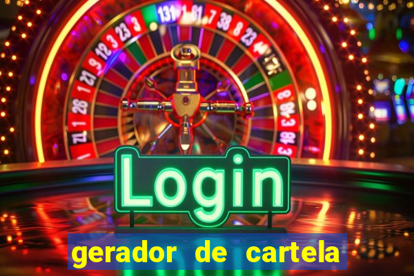 gerador de cartela de bingo