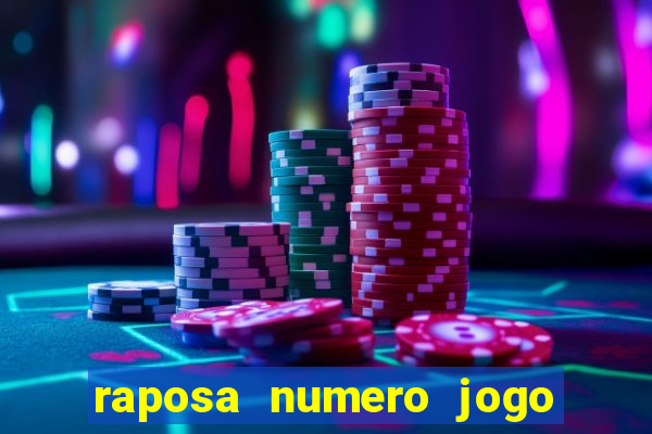 raposa numero jogo do bicho