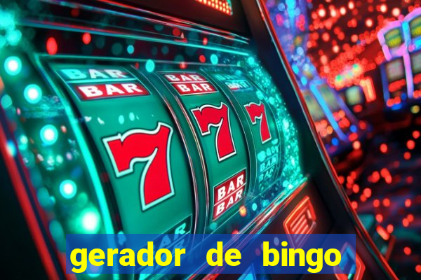 gerador de bingo cha de bebe