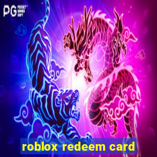 roblox redeem card