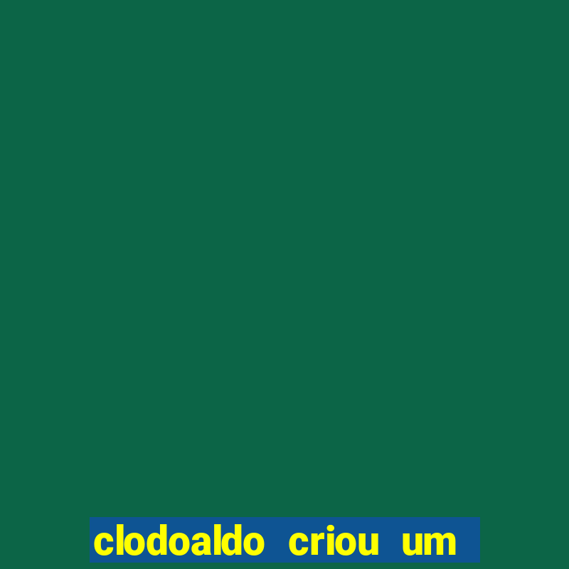 clodoaldo criou um blog sobre futebol na 1 semana