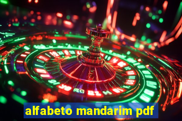 alfabeto mandarim pdf