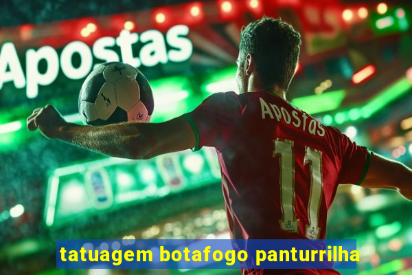 tatuagem botafogo panturrilha