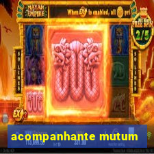 acompanhante mutum