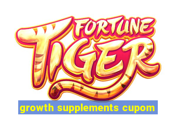 growth supplements cupom