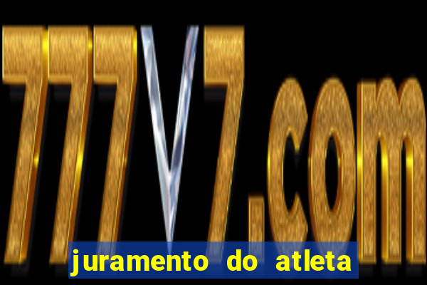 juramento do atleta jogos internos