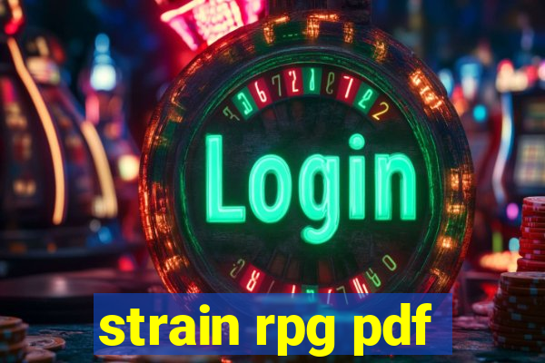 strain rpg pdf