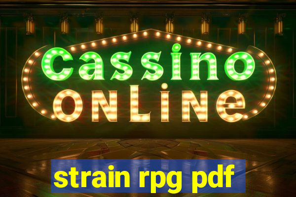 strain rpg pdf