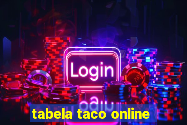 tabela taco online