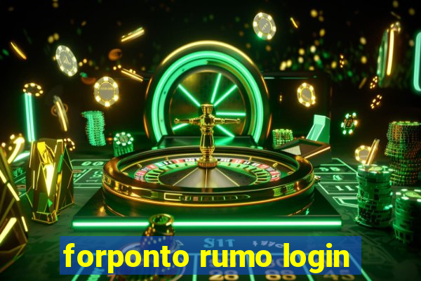 forponto rumo login